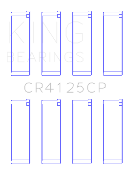 Picture of King Engine Bearings KING Performance Rod Bearings - CR4125CP