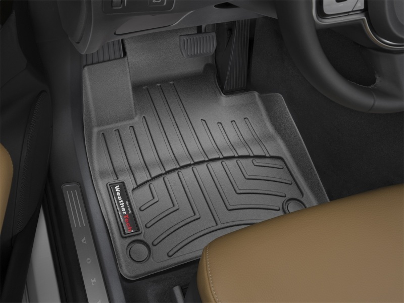 Picture of WeatherTech WT FloorLiner-Front-Blk Floor Mats - 448281