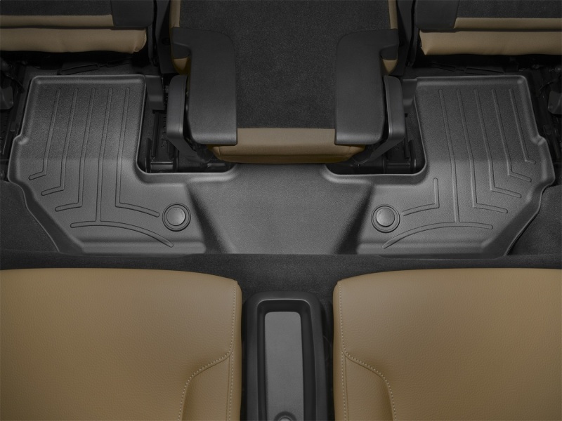 Picture of WeatherTech WT FloorLiner-Rear-Blk Floor Mats - 448283