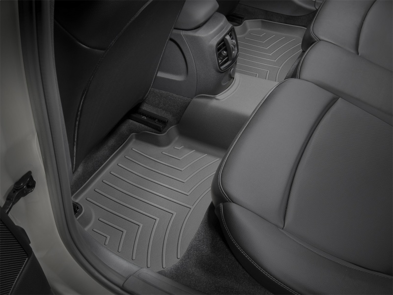 Picture of WeatherTech WT FloorLiner-Rear-Blk Floor Mats - 448712