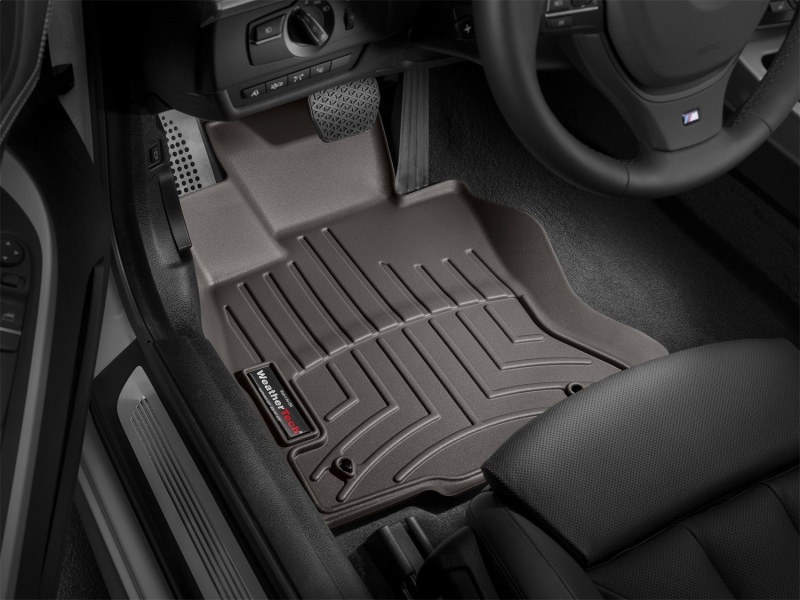 Picture of WeatherTech WT FloorLiner-Front-Cocoa Floor Mats - 475081