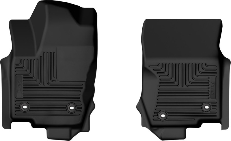 Picture of Husky Liners HL XAC-Front-Black Floor Mats - 54481