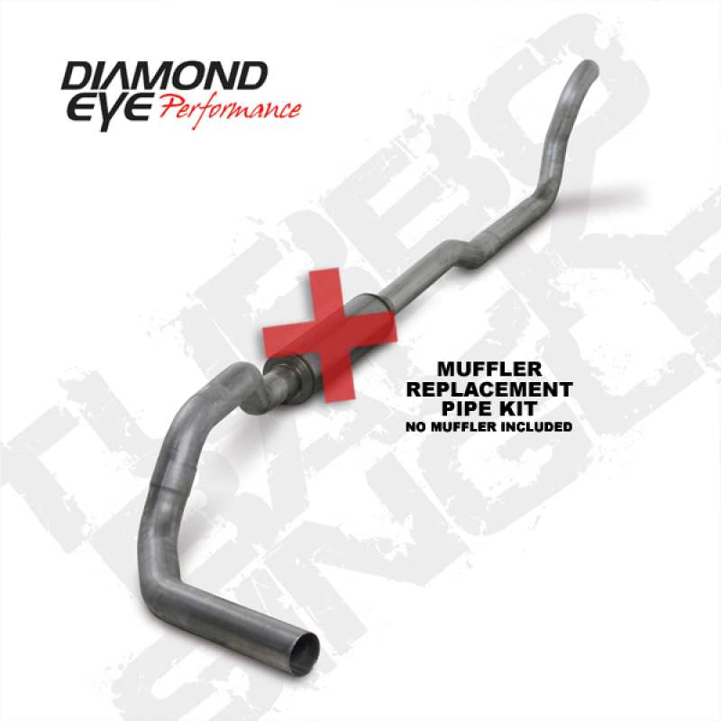 Picture of Diamond Eye Performance DEP Turbo Back Exhaust Kit AL - K4209A-RP