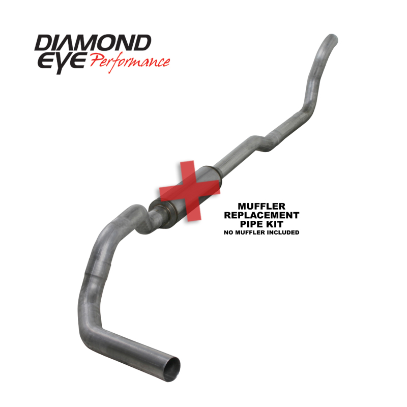 Picture of Diamond Eye Performance DEP Turbo Back Exhaust Kit AL - K4209A-RP