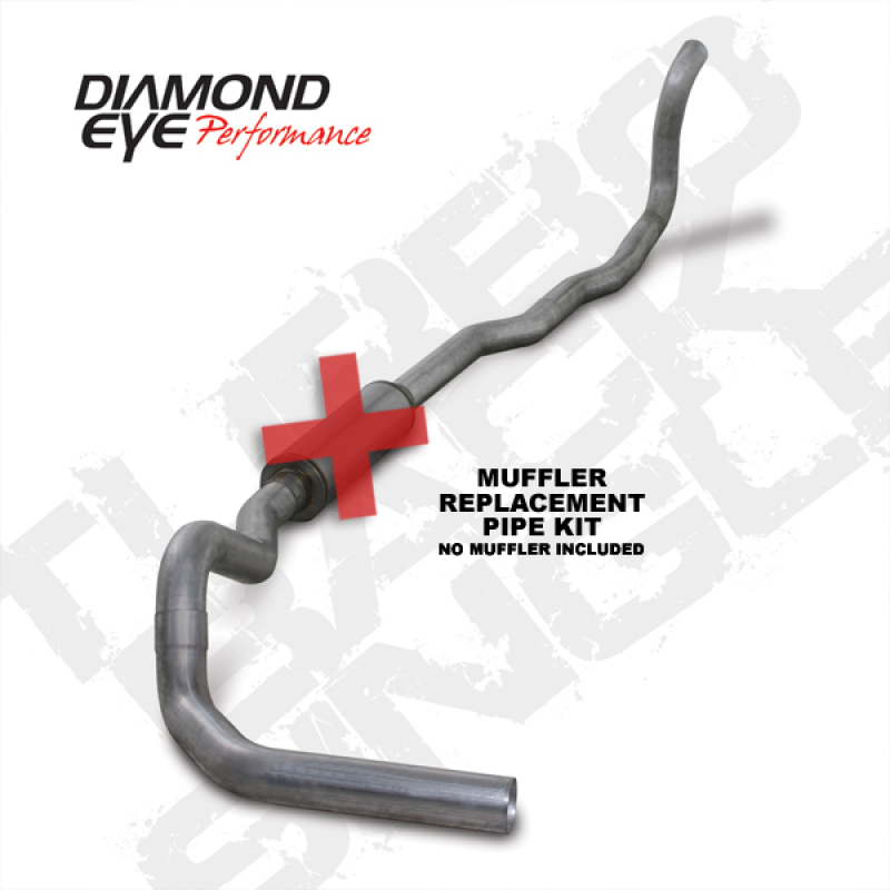 Picture of Diamond Eye Performance DEP Turbo Back Exhaust Kit AL - K4211A-RP