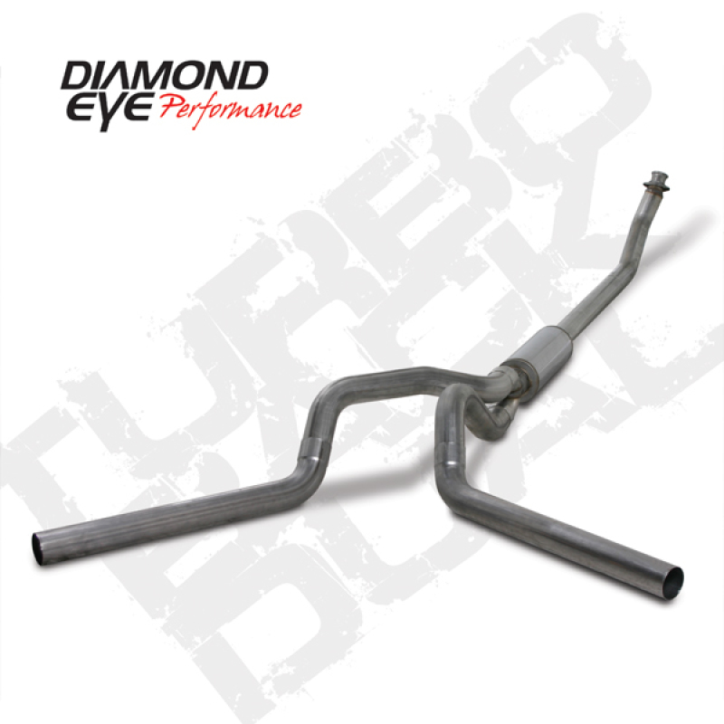Picture of Diamond Eye Performance DEP Turbo Back Exhaust Kit SS - K4214S