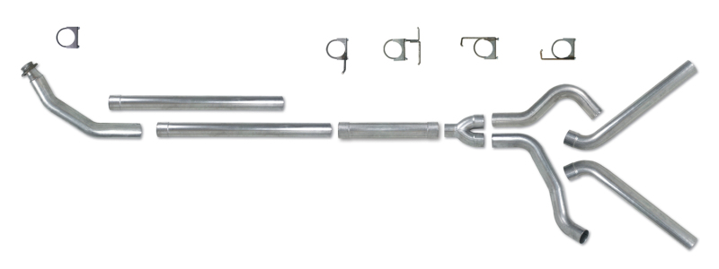 Picture of Diamond Eye Performance DEP Turbo Back Exhaust Kit AL - K4214A-RP
