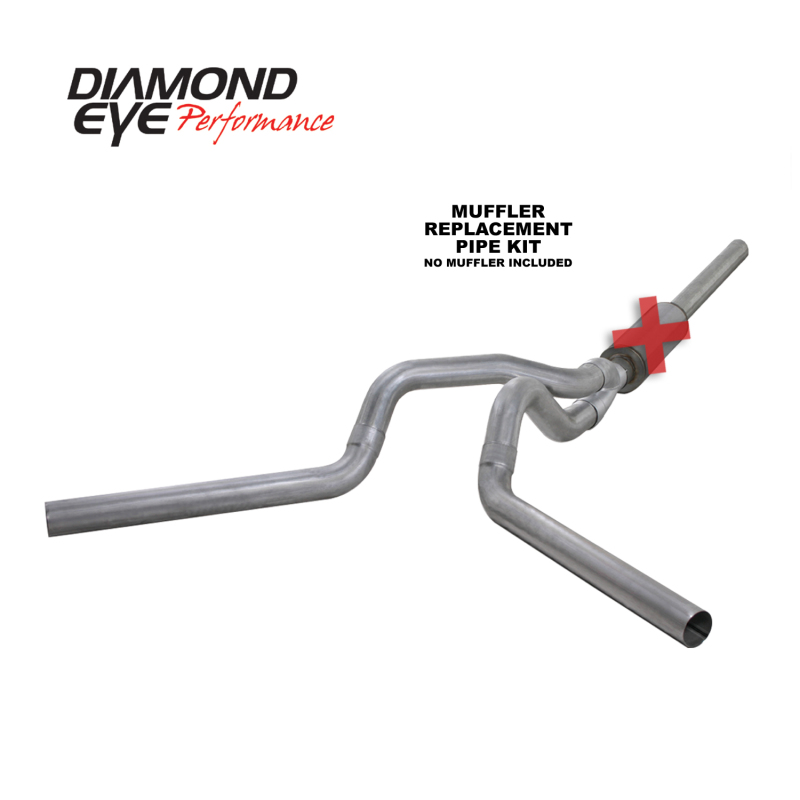 Picture of Diamond Eye Performance DEP Catback Exhaust Kit AL - K4236A-RP