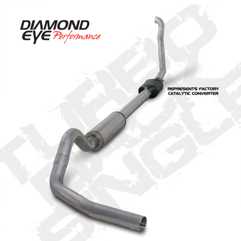 Picture of Diamond Eye Performance DEP Turbo Back Exhaust Kit SS - K4306A