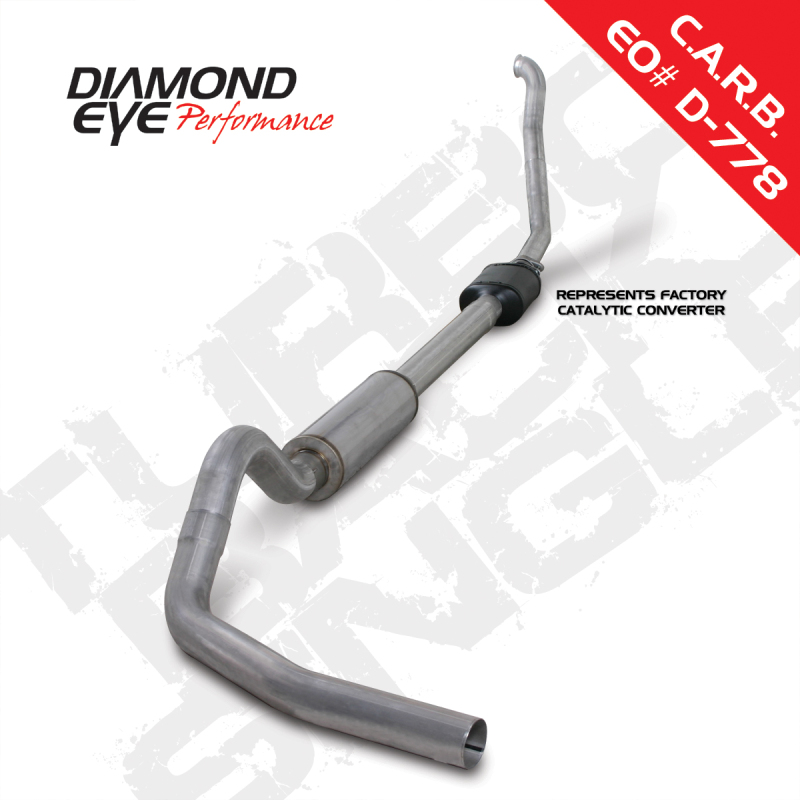 Picture of Diamond Eye Performance DEP Turbo Back Exhaust Kit SS - K4306A