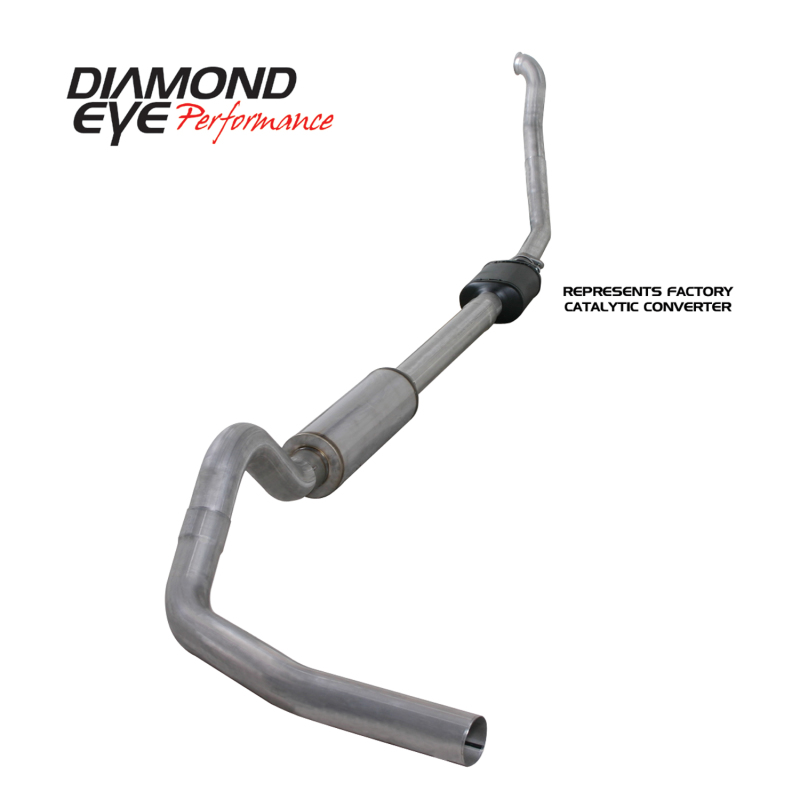Picture of Diamond Eye Performance DEP Turbo Back Exhaust Kit SS - K4306A