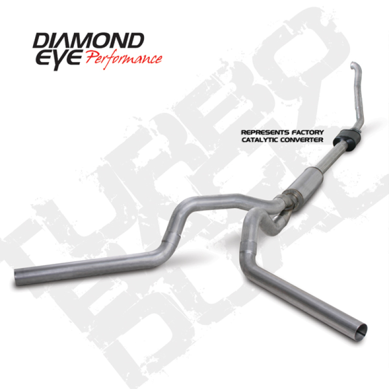Picture of Diamond Eye Performance DEP Turbo Back Exhaust Kit AL - K4308A
