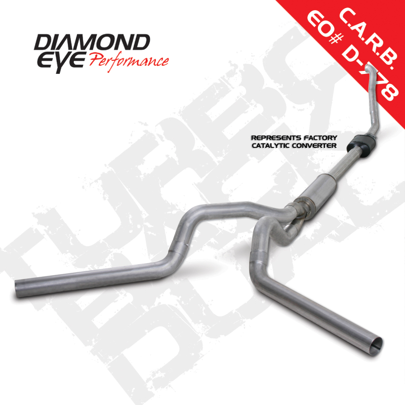 Picture of Diamond Eye Performance DEP Turbo Back Exhaust Kit AL - K4308A