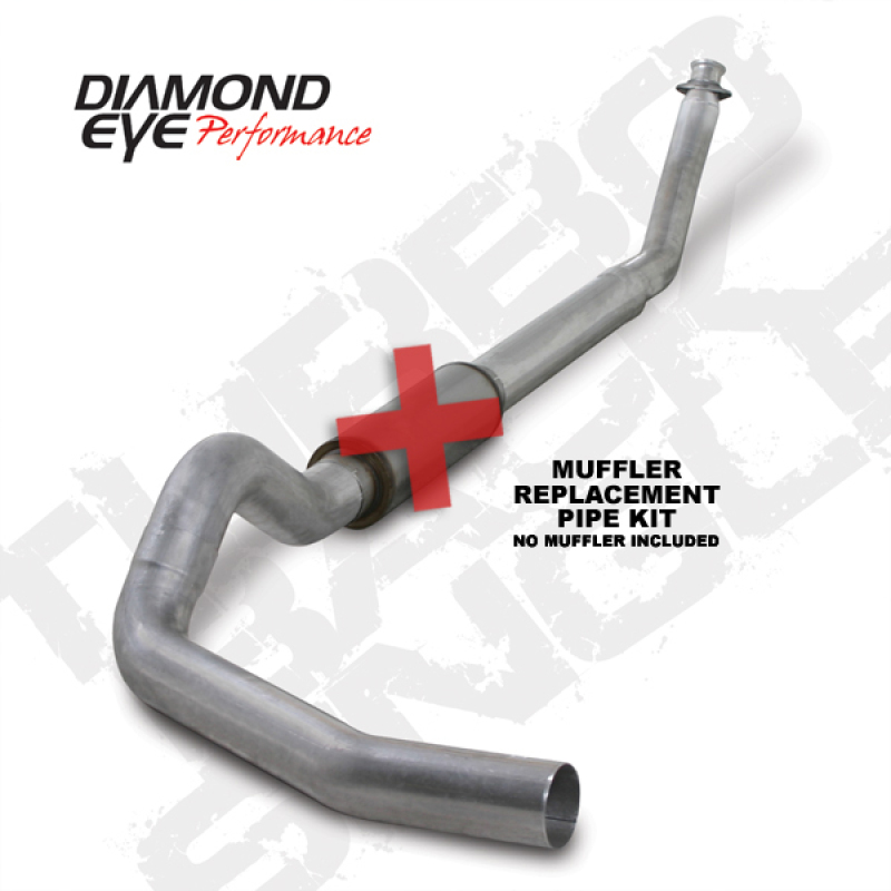 Picture of Diamond Eye Performance DEP Turbo Back Exhaust Kit AL - K5216A-RP