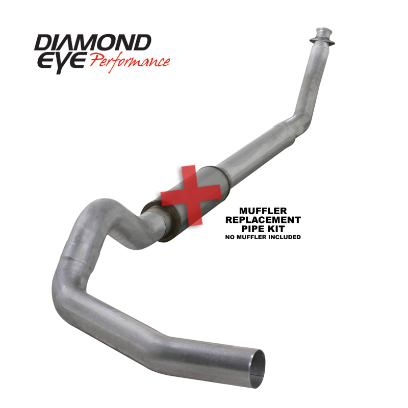 Picture of Diamond Eye Performance DEP Turbo Back Exhaust Kit AL - K5216A-RP
