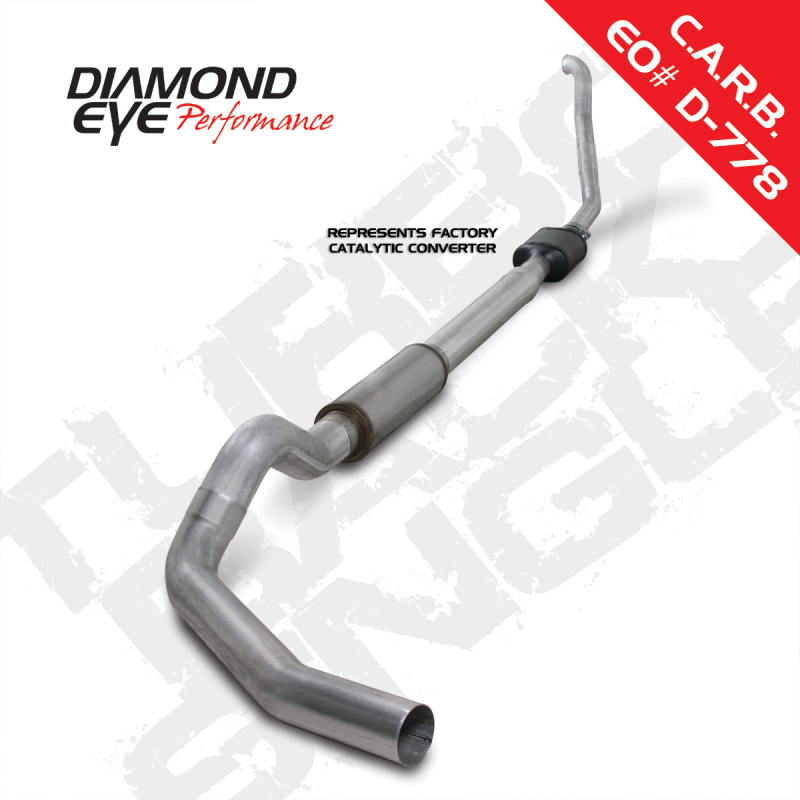 Picture of Diamond Eye Performance DEP Turbo Back Exhaust Kit AL - K5314A