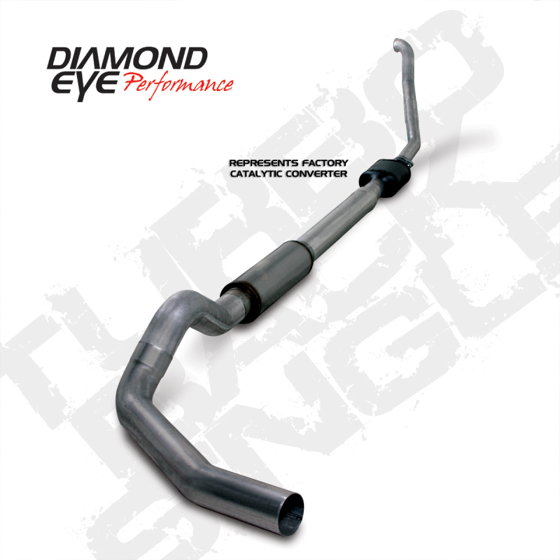 Picture of Diamond Eye Performance DEP Turbo Back Exhaust Kit SS - K5314S