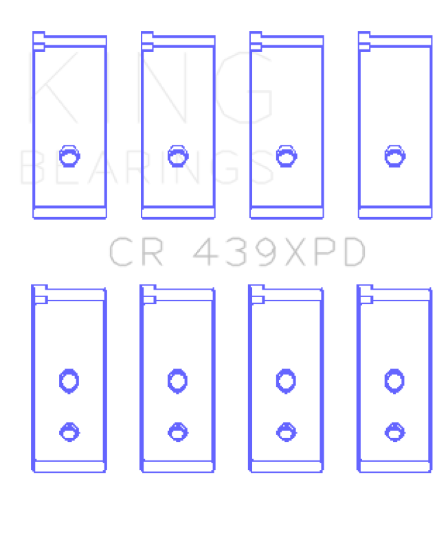 Picture of King Engine Bearings KING Performance Rod Bearings - CR439XPDSTDX