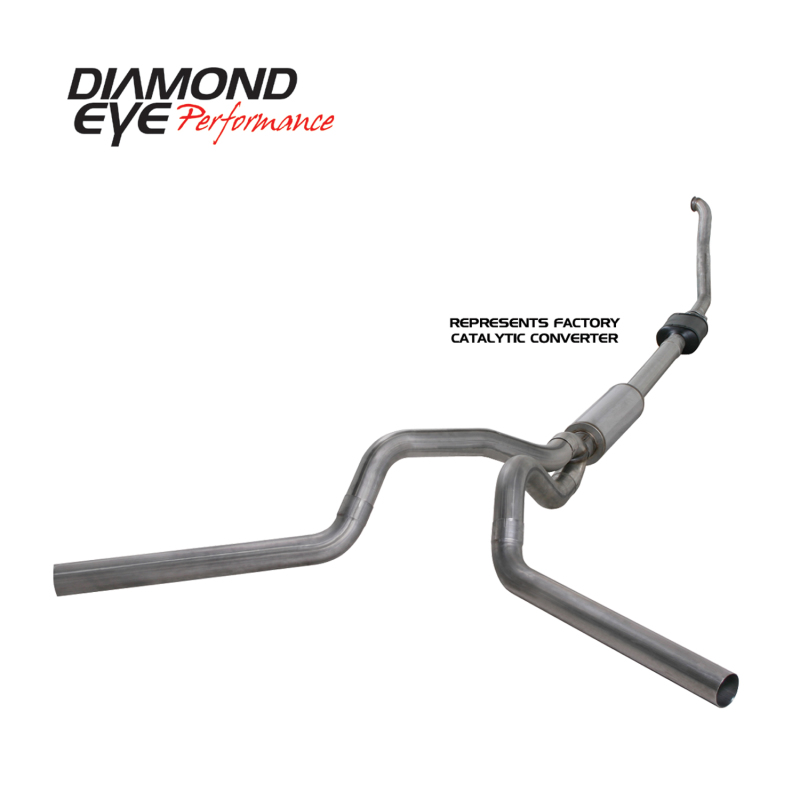 Picture of Diamond Eye Performance DEP Turbo Back Exhaust Kit SS - K4308S-RP