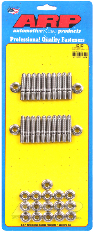 Picture of ARP Oil Pan Stud Kits Hardware Kits - 400-1901