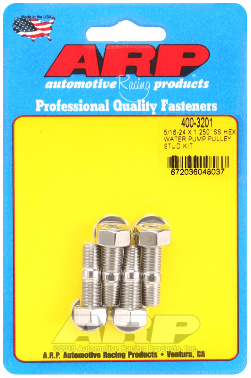 Picture of ARP Water Pump Pulley Stud Kits Hardware Kits - 400-3201