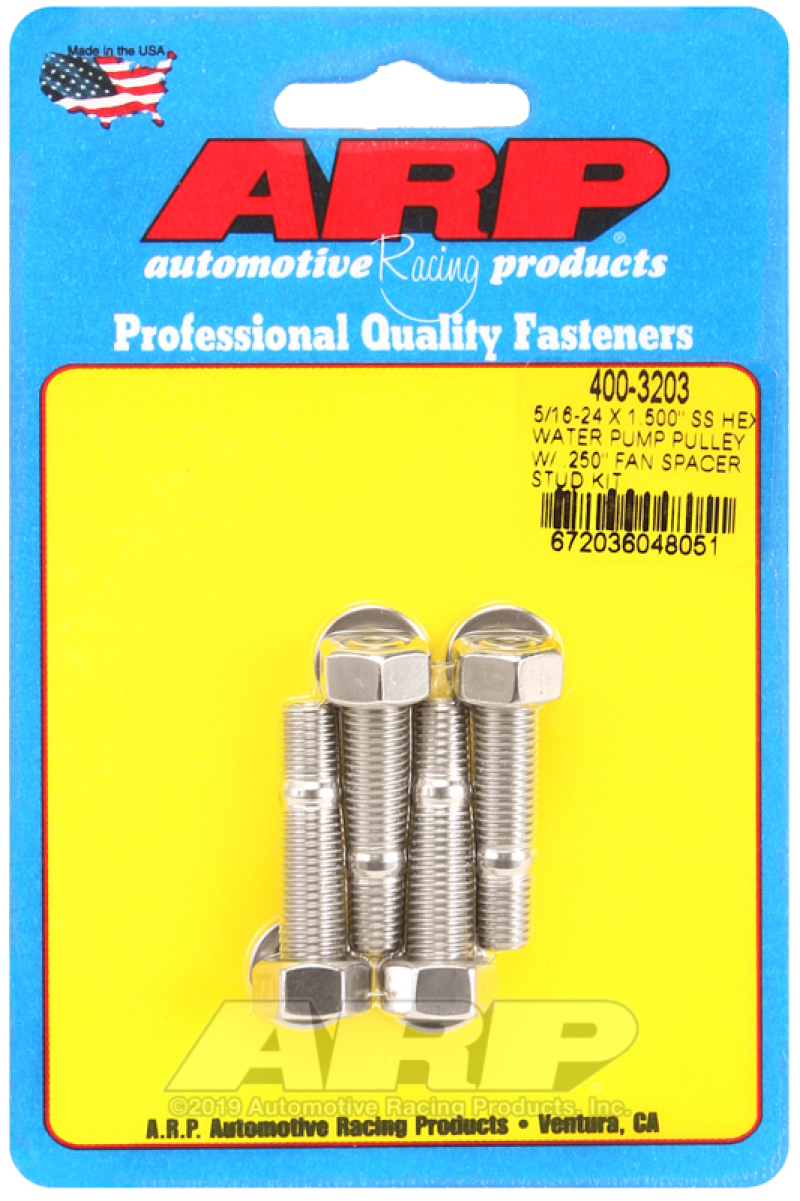 Picture of ARP Water Pump Pulley Stud Kits Hardware Kits - 400-3203