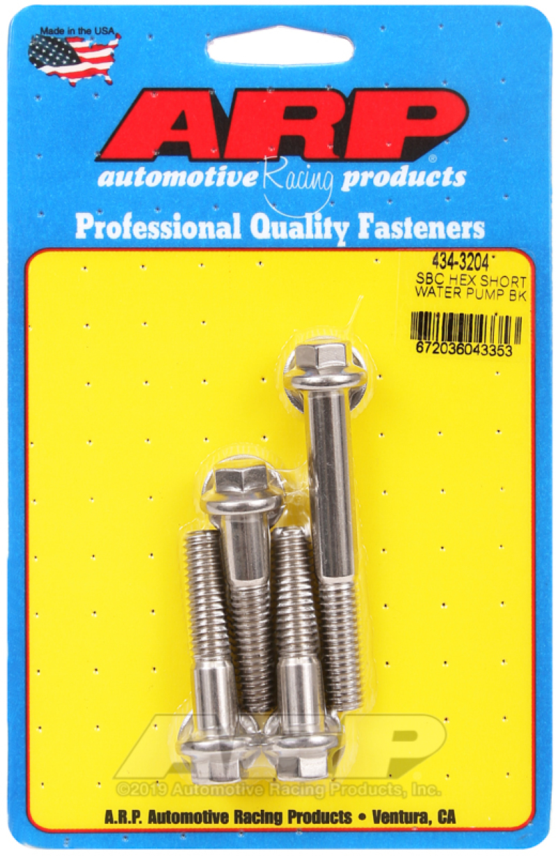 Picture of ARP Timing/Water Pump Bolt Kit Hardware Kits - 434-3204