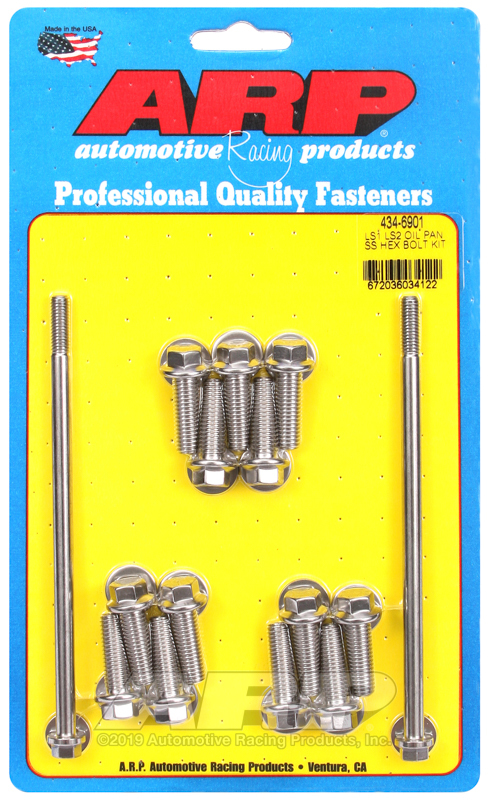 Picture of ARP Oil Pan Bolt Kits Hardware Kits - 434-6901