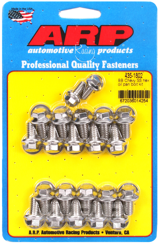 Picture of ARP Oil Pan Bolt Kits Hardware Kits - 435-1802