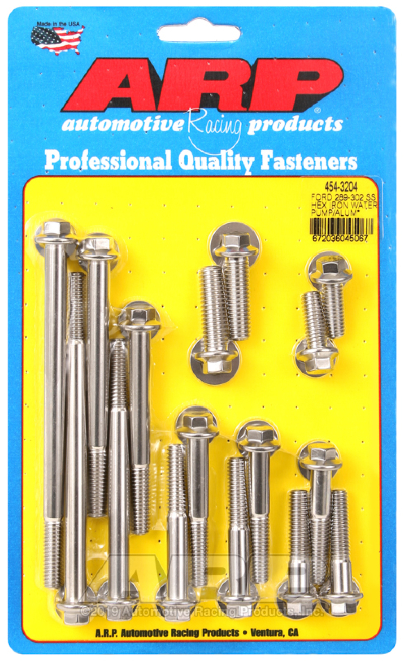 Picture of ARP Timing/Water Pump Bolt Kit Front Hardware Kits - 454-3204