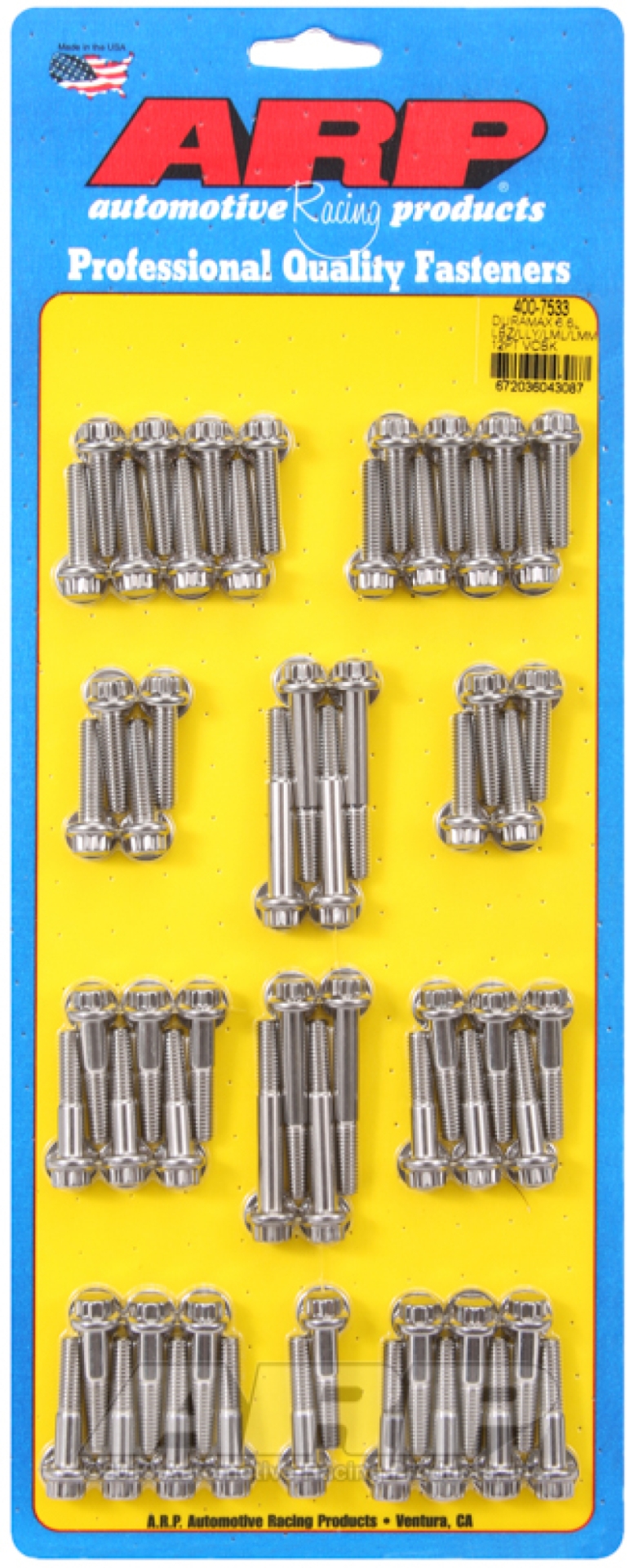 Picture of ARP Valve Cover Bolt Kit Hardware Kits - 400-7533