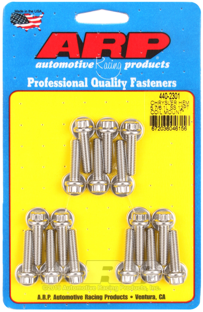 Picture of ARP Ignition Coil Bracket Fasteners Hardware Kits - 440-2301