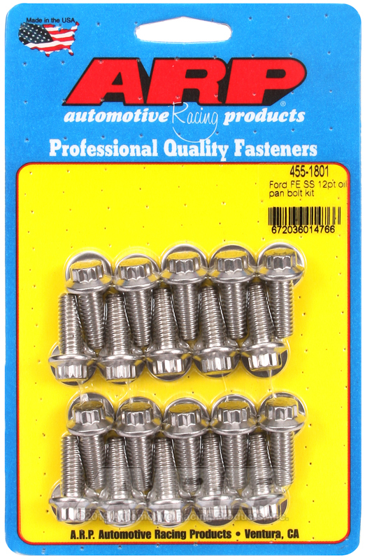 Picture of ARP Oil Pan Bolt Kits Hardware Kits - 455-1801