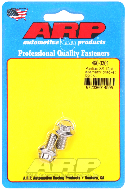 Picture of ARP Alternator Bracket Bolt Kits - 490-3301