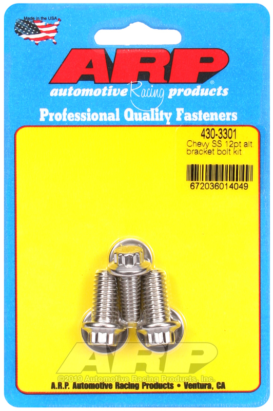 Picture of ARP Alternator Bracket Bolt Kits - 430-3301