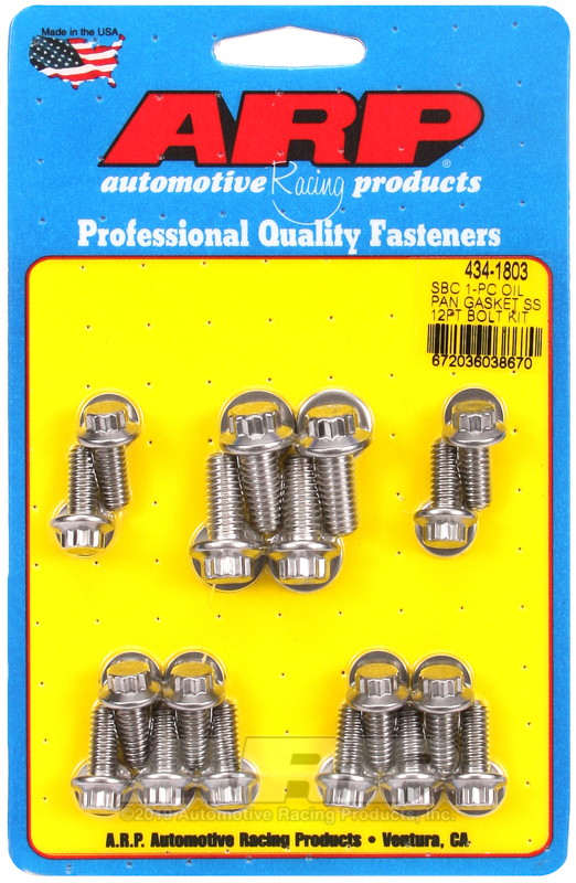 Picture of ARP Oil Pan Bolt Kits Hardware Kits - 434-1803