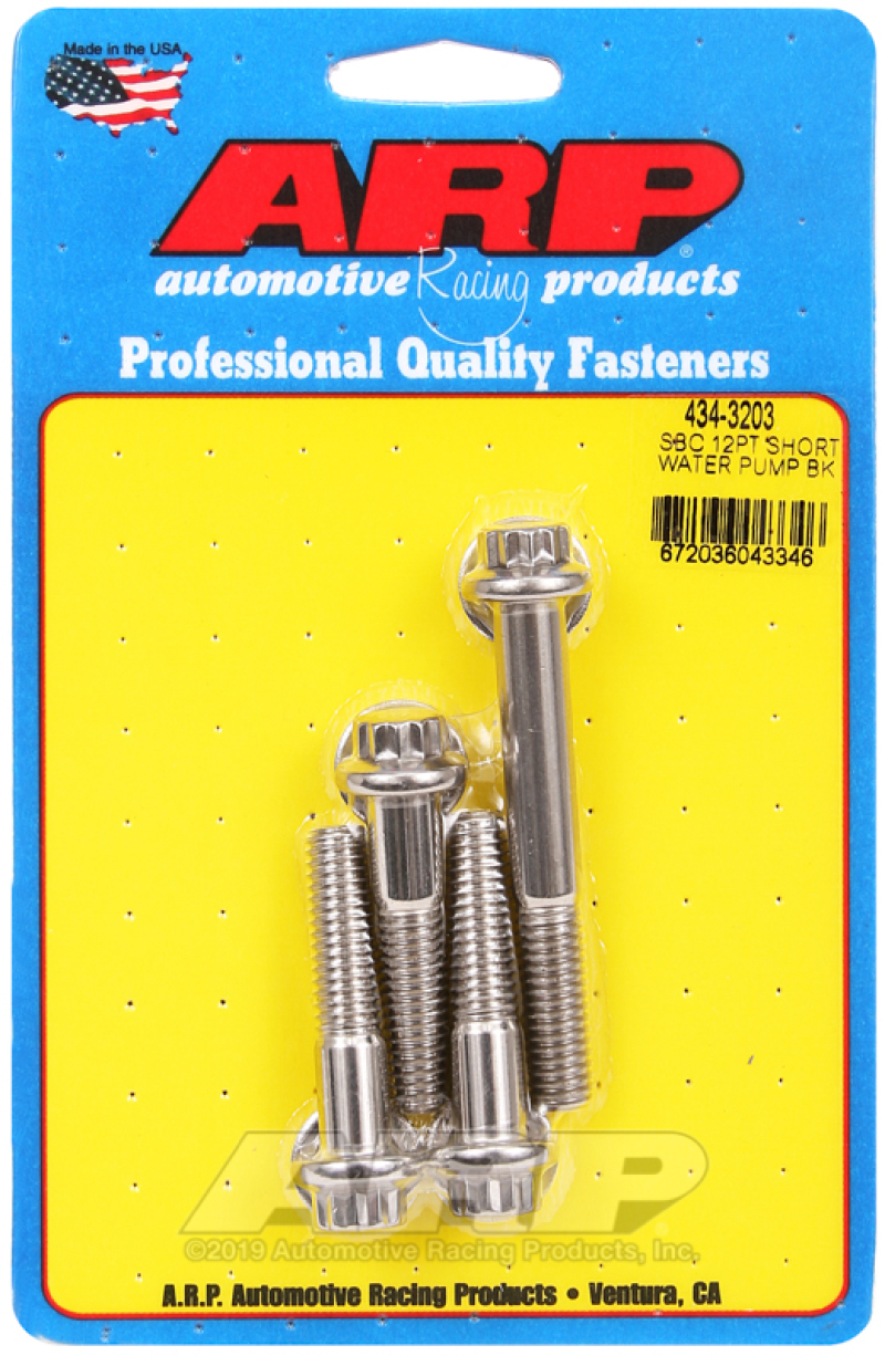 Picture of ARP Timing/Water Pump Bolt Kit Hardware Kits - 434-3203
