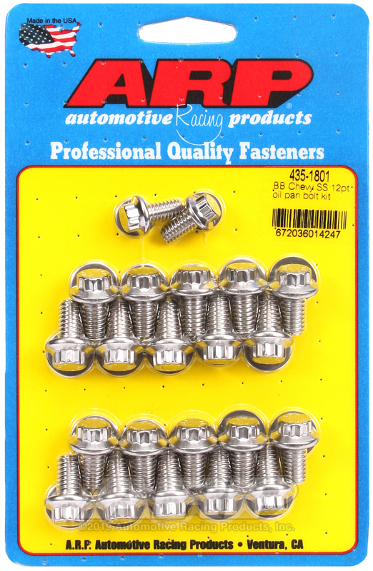Picture of ARP Oil Pan Bolt Kits Hardware Kits - 435-1801