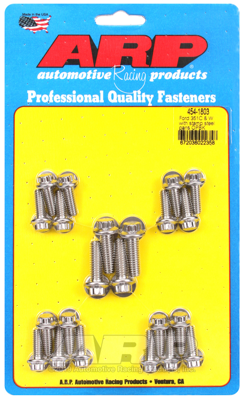 Picture of ARP Oil Pan Bolt Kits Hardware Kits - 454-1803