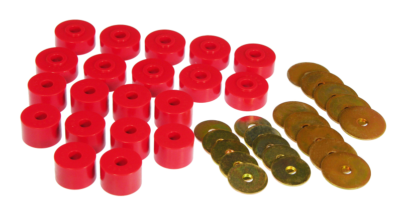 Picture of Prothane PRO Body/Subframe Bush-Red Bushing Kits - 13-103