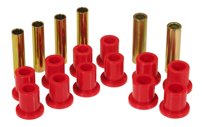 Picture of Prothane PRO Spring/Shackle Bush-Red Rear Bushing Kits - 4-1007