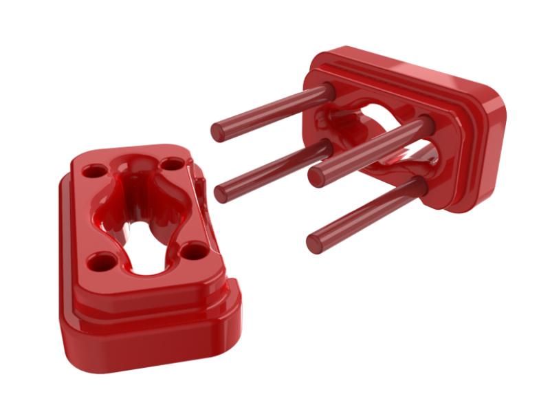 Picture of Prothane PRO Engine Mounts-Red Bushing Kits - 4-508