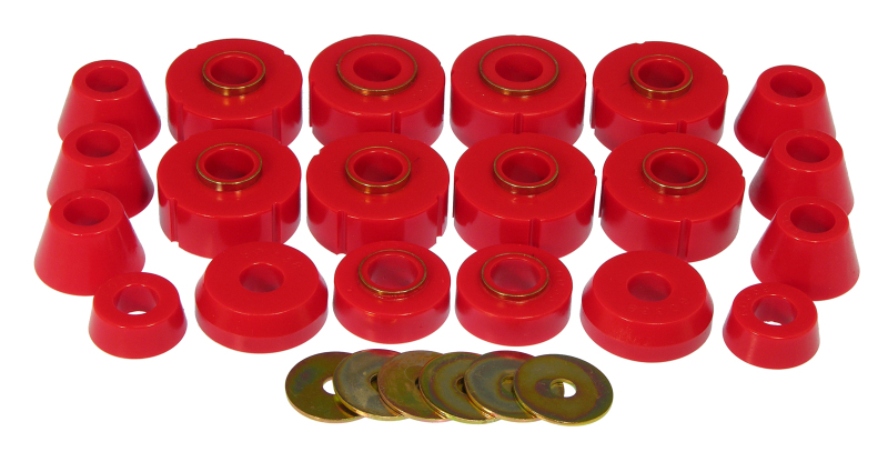 Picture of Prothane PRO Body/Subframe Bush-Red Bushing Kits - 6-103