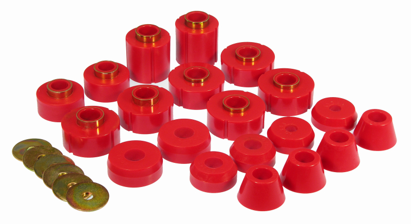 Picture of Prothane PRO Body/Subframe Bush-Red Bushing Kits - 6-108