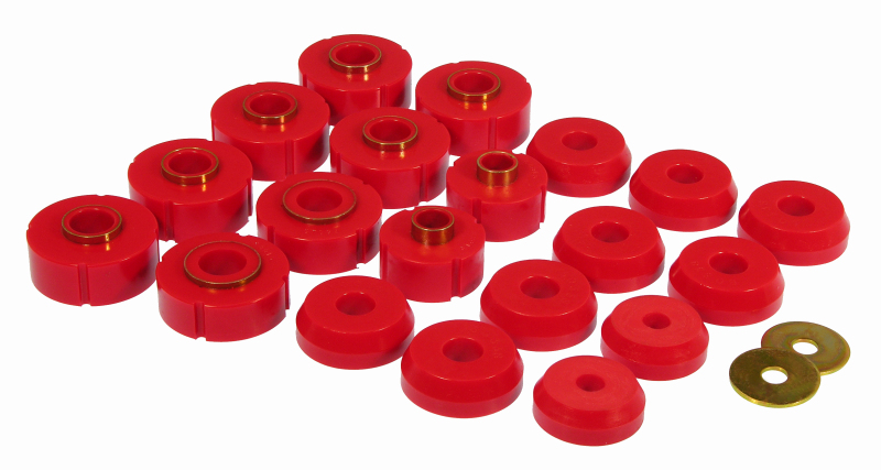 Picture of Prothane PRO Body/Subframe Bush-Red Bushing Kits - 6-115