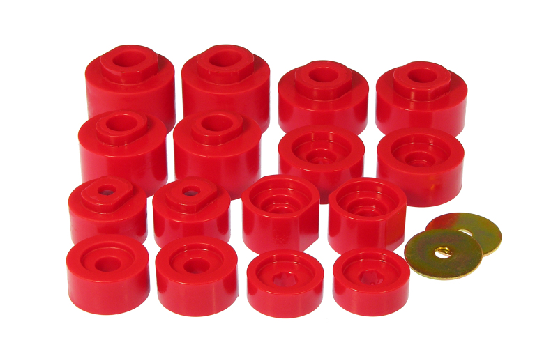 Picture of Prothane PRO Body/Subframe Bush-Red Bushing Kits - 6-116