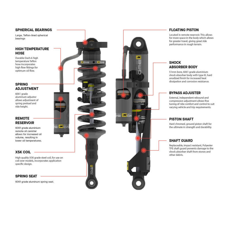 Picture of Old Man Emu ARB OME Suspension Kits Suspension Packages - 7003K
