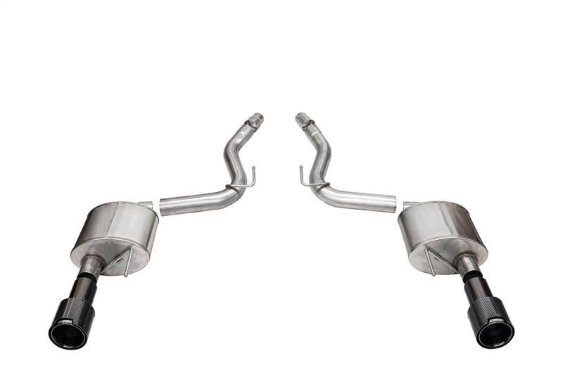 Picture of CORSA Performance COR Axle-Back Sport - 21253CFBLK