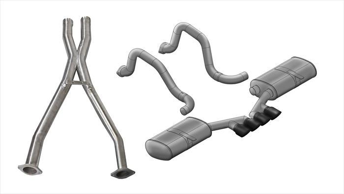 Picture of CORSA Performance COR Cat-Back Sport - 14139CBBLK