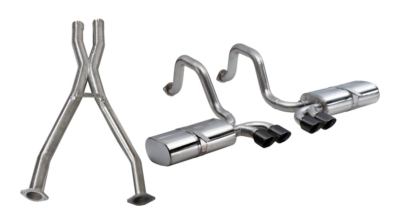 Picture of CORSA Performance COR Cat-Back Sport - 14111CBBLK